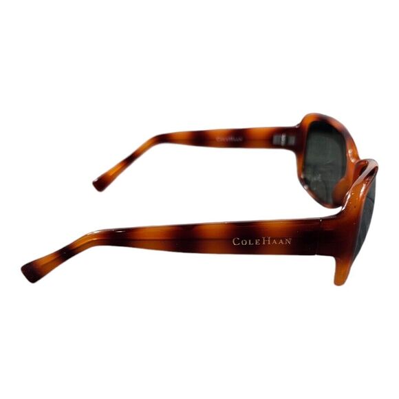 Cole Haan C630 25 Brown Tortoise Wrap Sunglasses 55/16 125 FRAMES ONLY - Picture 2 of 8